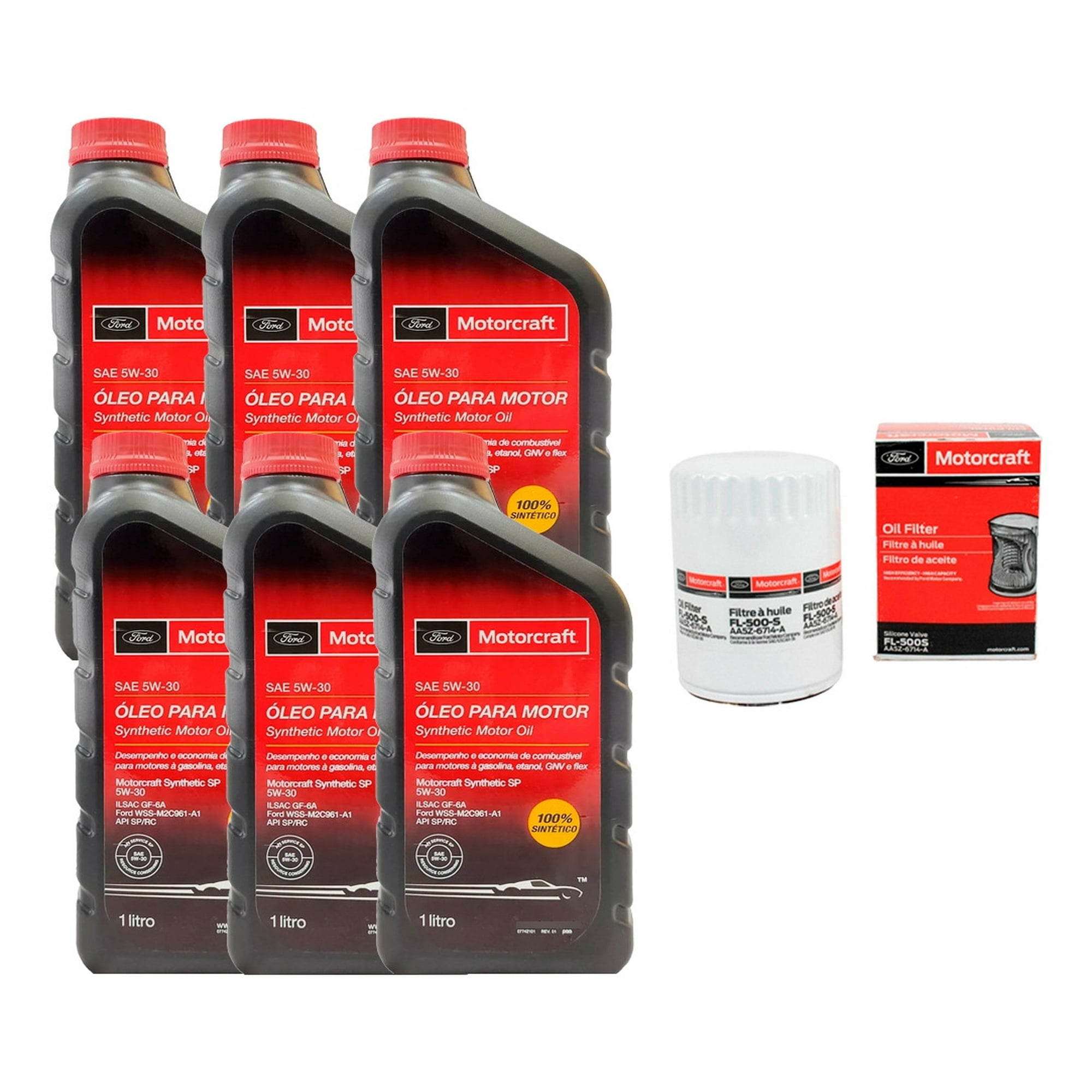 Motorcraft - Kit Mantención Ford Explorer Sintetico Aceite 5w30 + Filtro
