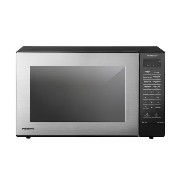 Horno microondas Panasonic NN-SN67QS con inversor de 1.2 pies cúbicos y 1250 W