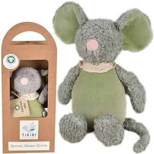 Tikiri - Peluche Organico Ratoncito 30 Cm