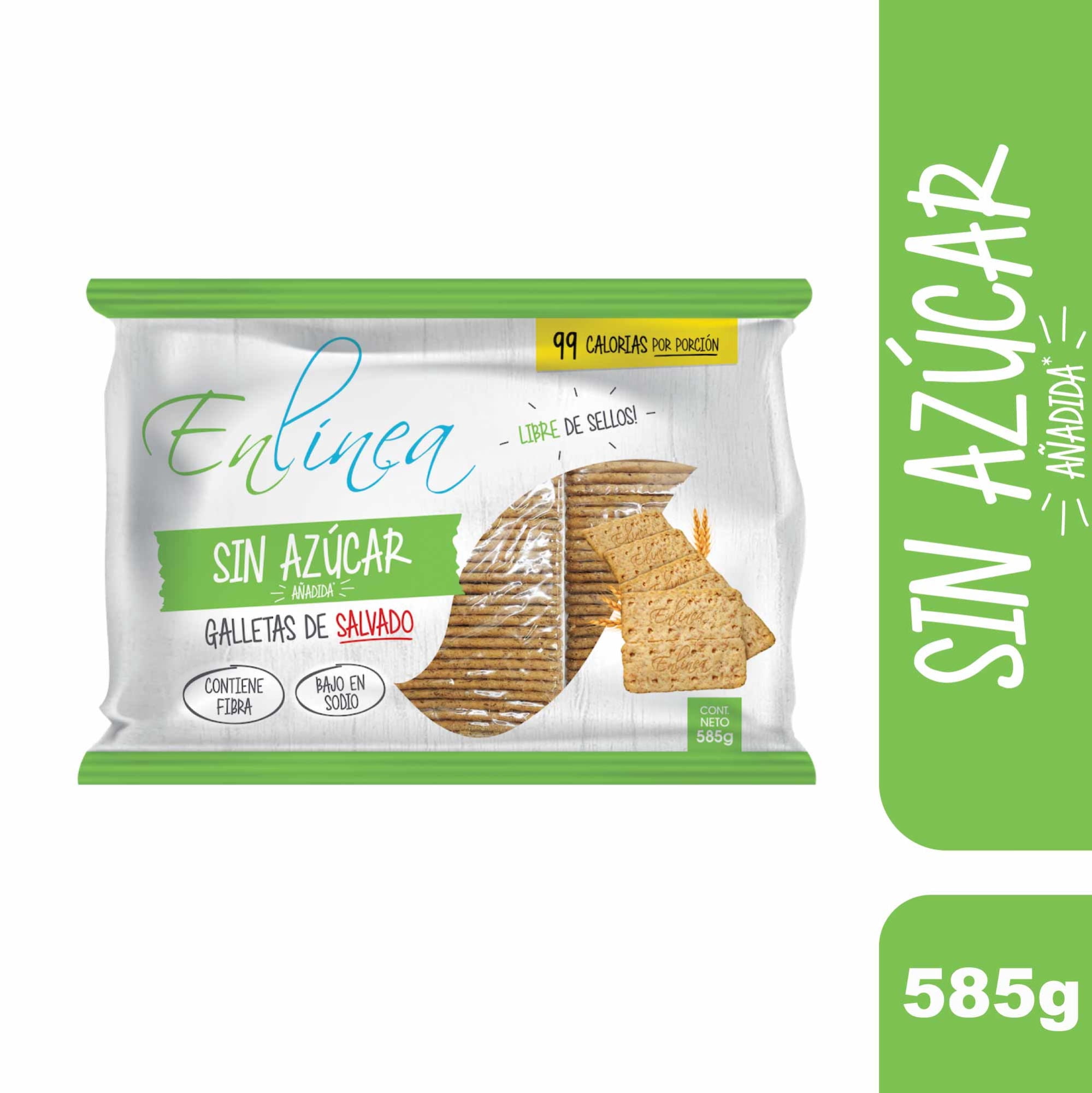 Galleta Salvado Pack 585 g En Línea