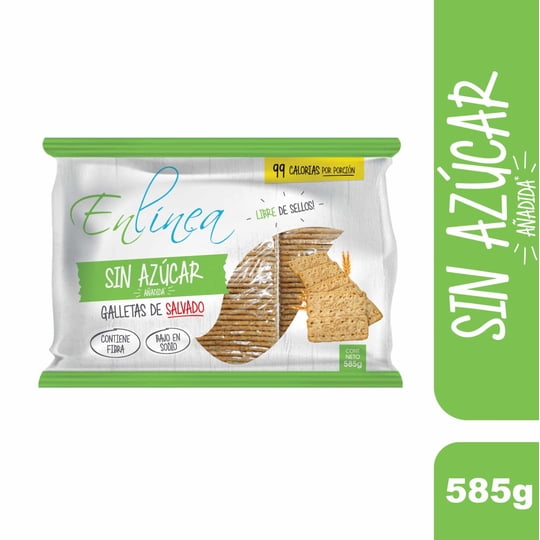 Galleta Salvado Pack 585 g En Línea
