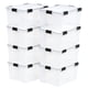thumbnail image 1 of Caja de Almacenamiento IRIS USA WeatherPro 59.5 Litros con Sellado 8 Paquetes, 1 of 8
