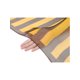 thumbnail image 5 of Bufanda Vintage a Rayas para Mujer, Pañuelo de Cuello Largo y Ligero de Seda para Protección Solar, Envoltura para la Cabeza, Bandanas para Verano, Talla Única Amarillo-café, 5 of 6
