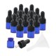thumbnail image 1 of 15 Botellas Cuentagotas De Vidrio Recargables Portátiles Para Almacenamiento De Perfume 1 Ml Azul Negro, 1 of 5