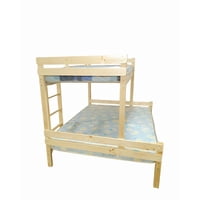 Camarote Family Full 2 Y 1.5Pza + 2 Colchones Espuma D15