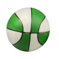 Vipnetwork - Pelota Infantil Inflable 22 Cm - Bicolor Verde