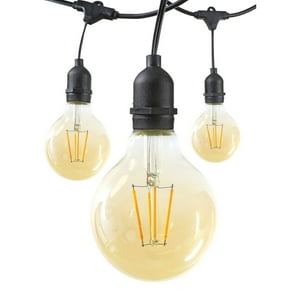 Want - Guirnalda 10 Metros Con Ampolletas Globo Filamento 6W E-27
