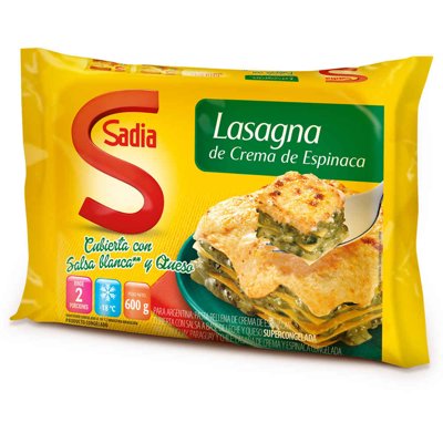 Lasagna De Crema De Espinaca 1 Un Sadia