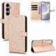 thumbnail image 2 of Funda Cartera Lunares Samsung Galaxy S25 Plus con Tarjetero, Correa y Soporte Oro, 2 of 6