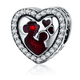 thumbnail image 1 of Charm dije plata 925 corazón mamá e hijo, 1 of 3