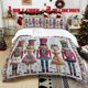 thumbnail image 1 of 3pcs Nutcracker Printed Bedding Set Soft Duvet Cover with 2 Pillowcases All Season Comfort, 1 of 5