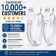thumbnail image 5 of Cable USB VibeMax Pack de 2 unidades 2,5 mm DC para masajeador, 5 of 5