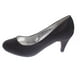 thumbnail image 3 of Zapato Taco Negro Hualun, 3 of 4