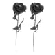 thumbnail image 3 of Rosas Artificiales Con Globos Oculares Fiesta De Disfraces De Halloween Negro, 3 of 5