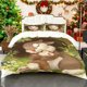 thumbnail image 1 of Rabbits Hugging Each Other Printed Duvet Cover Set Bedding Duvet Cover Pillowcase Set Soft Comfortable Suitable for Home And Bedroo, 1 of 1