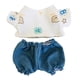 thumbnail image 1 of Camiseta De Muñeca, Figuras De Peluche, Juguetes, Suministros De Bricolaje, Regalos, Conjunto De Pantalones De Muñeca Hechos A Mano, Camiseta De Oso, 1 of 3
