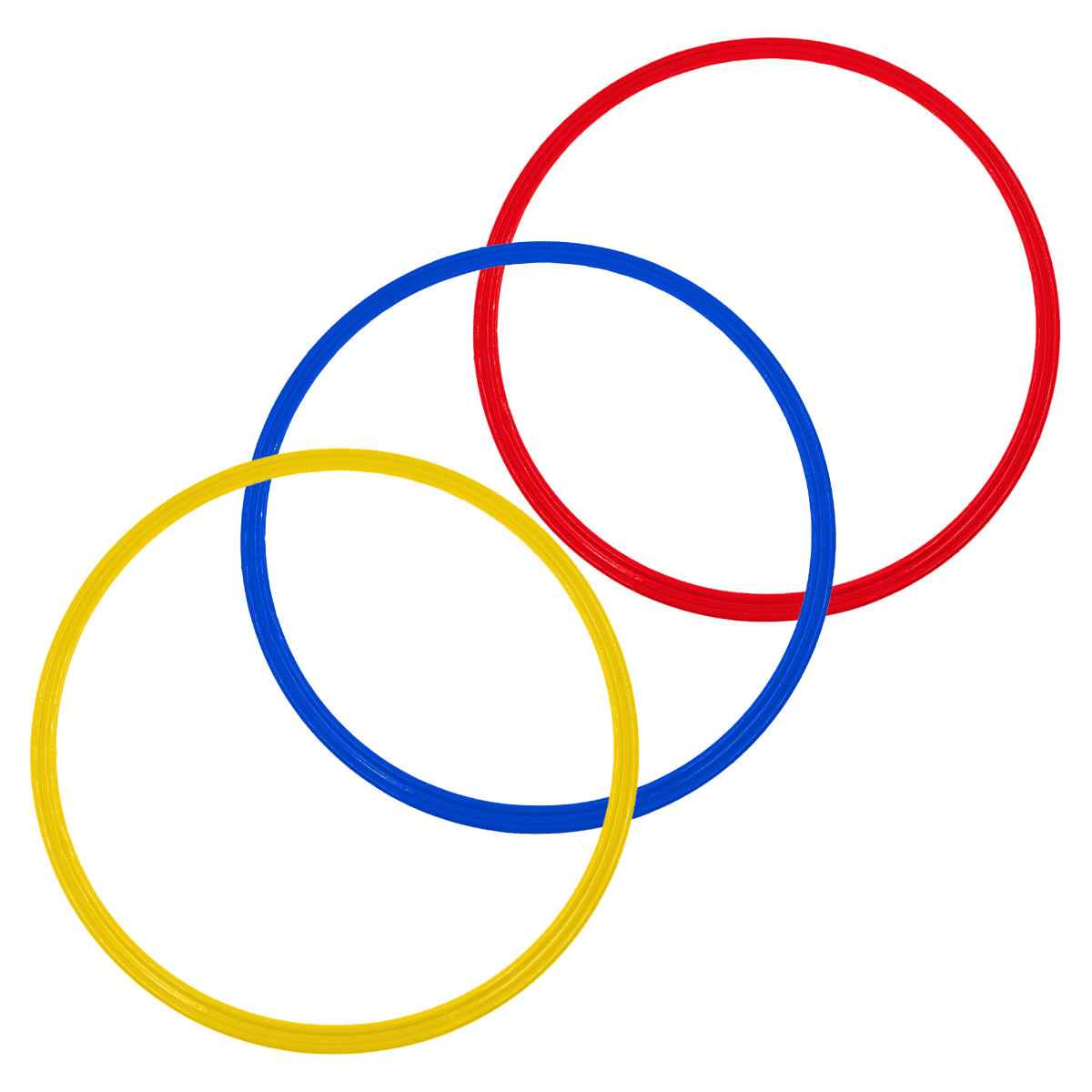 Linea Sport - Set De 3 Aros De Agilidad De 60 Cm Para Entrenamiento Funcional