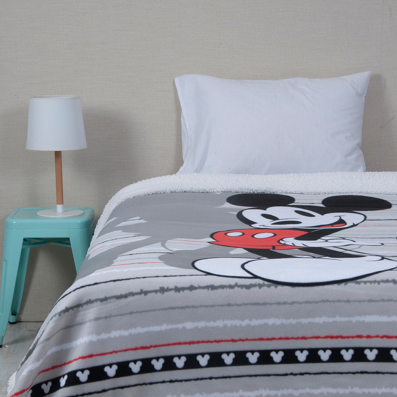 Disney - Frazada Polar Sherpa 150X200 Mickey Vintage