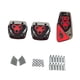 thumbnail image 5 of 2 Piezas Accesorios Interiores De Auto Universal Professional Cubiertas De Pedal De Freno Engranaje Manual Rojo, 5 of 5