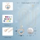 thumbnail image 3 of Collar  Love Pendant con Piedra de Nacimiento para Mujer, 3 of 4