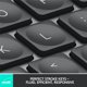 thumbnail image 3 of Teclado Logitech MX Keys Mini inalámbrico Bluetooth negro, 3 of 9