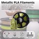thumbnail image 2 of Filamento MakerBot 375-0082A, PLA metálico, 1,75 mm, 1 kg de pátina, 2 of 6