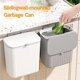 thumbnail image 5 of 2pcs Cubo de Basura Colgante,Cubo de Basura con Tapa para Interior y Cocina,Cesto de Basura de Pared de Cocina,Cubo de basura para encimera,Deslizante Abierto,Para Baño,Dormitorio,Oficina, 5 of 8