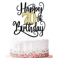 Decoración De Tarta Ruscalin Para Fiesta De 70 Cumpleaños