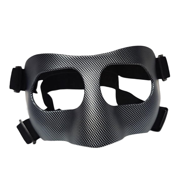 Nariz Guardia Caras Escudo Fútbol Protección Mujeres Hombres Niños Niños Mascarilla Banda Negra