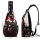 thumbnail image 2 of Bukayo Saka Riñonera Bandolera con Estampado Integral para Hombres y Mujeres, Bolso Cruzado Gráfico de Tendencia, Mochila de Hombro Streetwear para Ciclismo y Deportes, Riñonera Versátil Casual, 2 of 6
