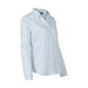 thumbnail image 3 of Blusa Trevira Light Mujer Manga Larga Trabajo Corporativo Celeste Claro, 3 of 8