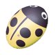 thumbnail image 3 of Bolsa de aire de natación inflable Boya de flotación Bolsa de gas Mariquita Bola de flotación Amarillo, 3 of 5