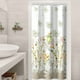 thumbnail image 1 of Transform Your Bathroom with our Botanical Watercolor Floral Shower Curtain Set - Includes 12 Hooks for Easy Installation!, 1 of 5