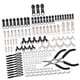 thumbnail image 5 of 197 X Kits de Reparación de Cremalleras, Tirador de Cremallera, Artesanía de Costura de Metal, Tirador de Cremallera Instantáneo para Chaquetas, Abrig, 5 of 5