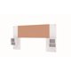 thumbnail image 1 of Respaldo Tokio 1.5 Y 2 Plazas Blanco Rosa, 1 of 3