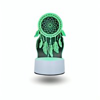 Genérico - Lámpara Led Rgb Visualización 3D Neto