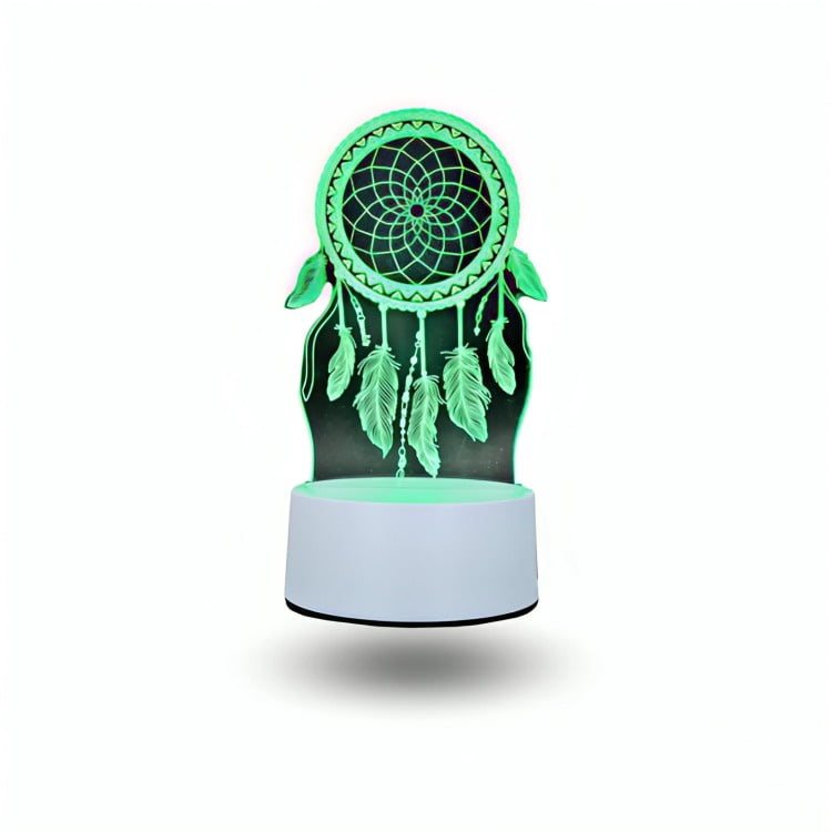 Genérico - Lámpara Led Rgb Visualización 3d Neto