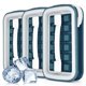 thumbnail image 1 of Cubetera x3 Silicona Flexible Hielos con Tapa Hermetica Antiderrame Calidad Premium Cocina, 1 of 3