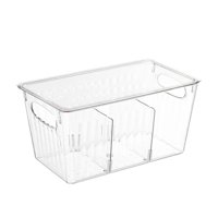 Magideal - Contenedor De Almacenamiento De Alimentos, Organizador Para Frigorífico, Contenedor De Almacenamiento Transparente De Gran Capacidad, Organizador Para 8103