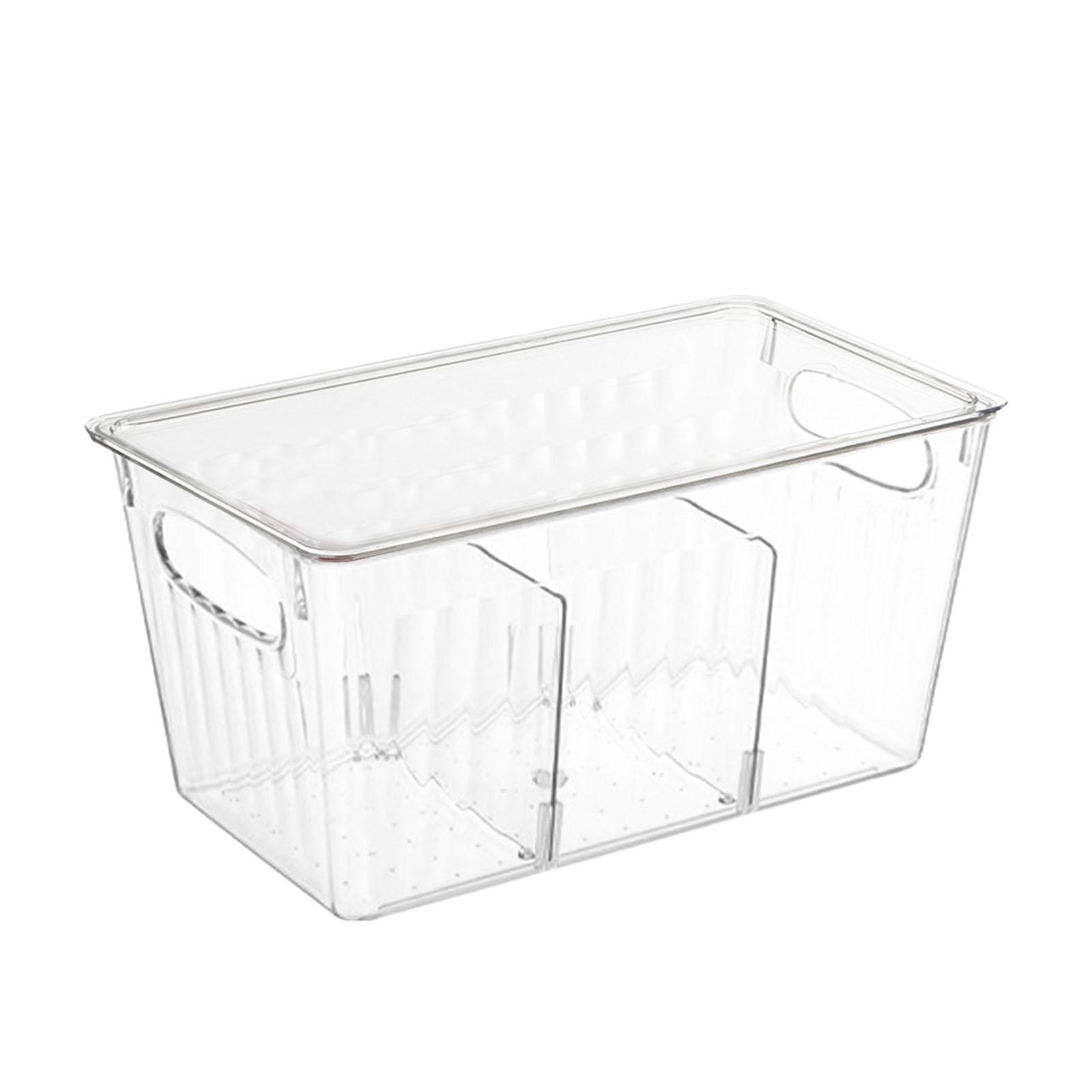 Magideal - Contenedor De Almacenamiento De Alimentos, Organizador Para Frigorífico, Contenedor De Almacenamiento Transparente De Gran Capacidad, Organizador Para 8103