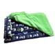 thumbnail image 4 of Saco De Dormir Para Reptiles Con Almohada Y Manta Bearded Dragon Hideout Habitat Azul Y Verde, 4 of 5