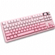 thumbnail image 3 of Teclado MEcanico Ajazz MK87 Three Mode Layout 87 Teclas + pantalla + Knob Gradient Pink, 3 of 3