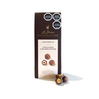 Chocolates La Ibérica - Chocoperlas De Chocolate Con Avellanas Caramelizadas 100 G