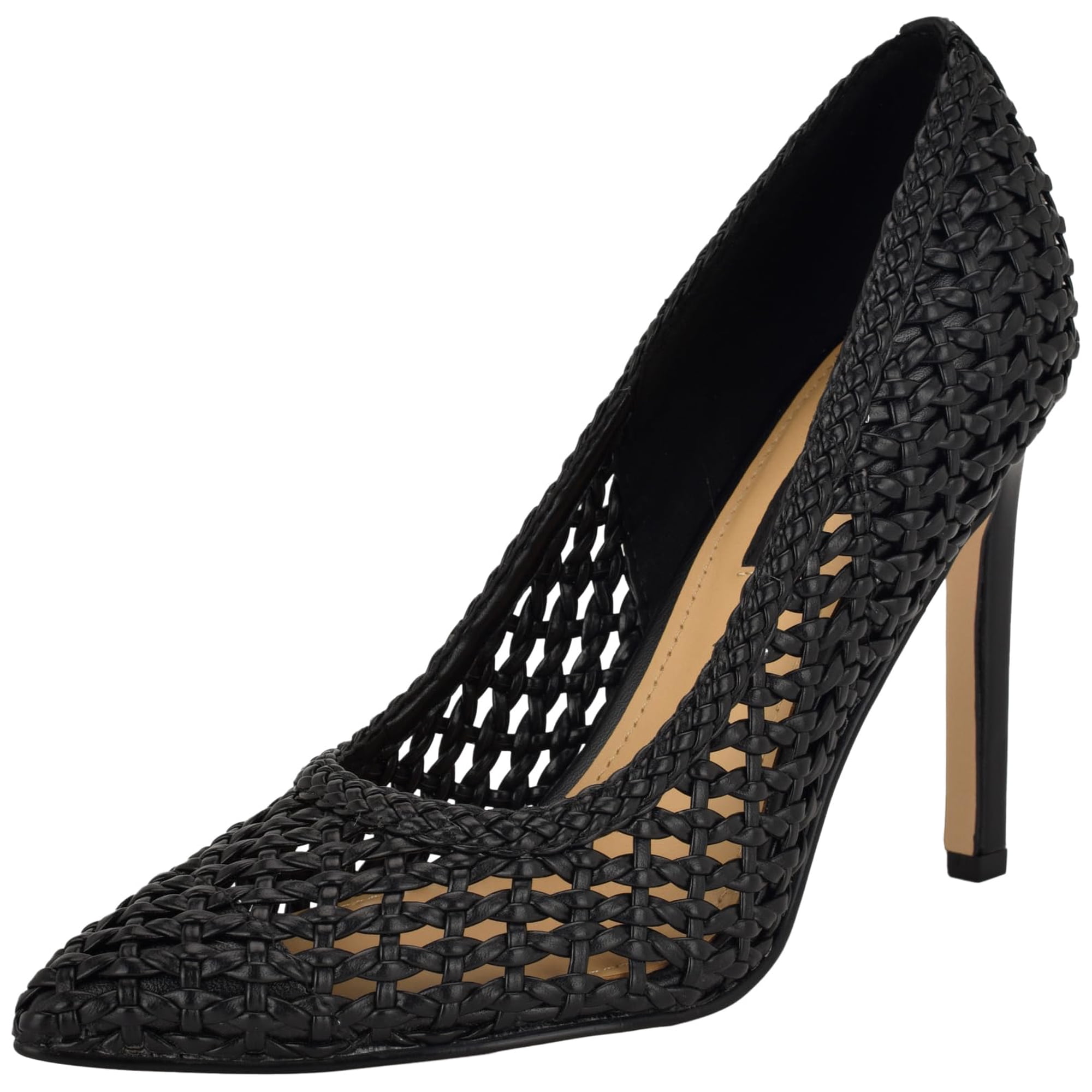 Zapatos De Tacón Shoe Nine West Tatiana Para Mujer, Piel Sintética, Color Negro