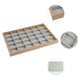 thumbnail image 2 of Bandejas de Accesorios de Madera para Mujeres REGALWOVEN con Divisores Removibles, Organizador de Accesorios Cajón Marrón Claro Bandeja de 30 Compartimentos, 2 of 7