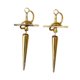 thumbnail image 3 of Pendientes De Espada Gótica Joyería De Accesorios De Vestuario Renacentista Medieval, 3 of 5