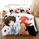 thumbnail image 1 of Anime Bungo Stray Dogs Bedding Set Boys Girls Duvet Cover Pillowcase Bed Kids Adult Fashion Home Textileextile, 1 of 5
