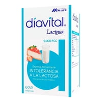 Maver - Diavital Lactasa 60 Comprimidos Sin Sabor