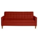 thumbnail image 1 of Futón Sofá Cama Genova Pu Rojo, 1 of 4