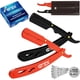 thumbnail image 1 of Navaja Barbero Gtex Set 2 Colores 100 Cuchillas Acero Japonés, 1 of 3